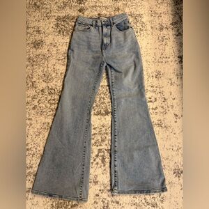 Abercrombie & Fitch Light Wash Flare Jeans